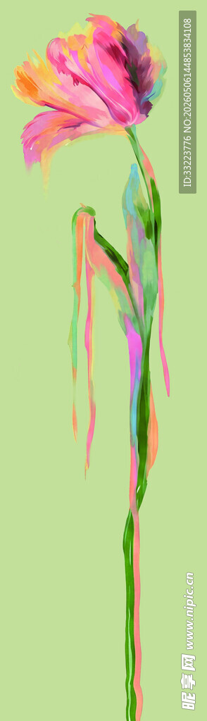 抽象花朵
