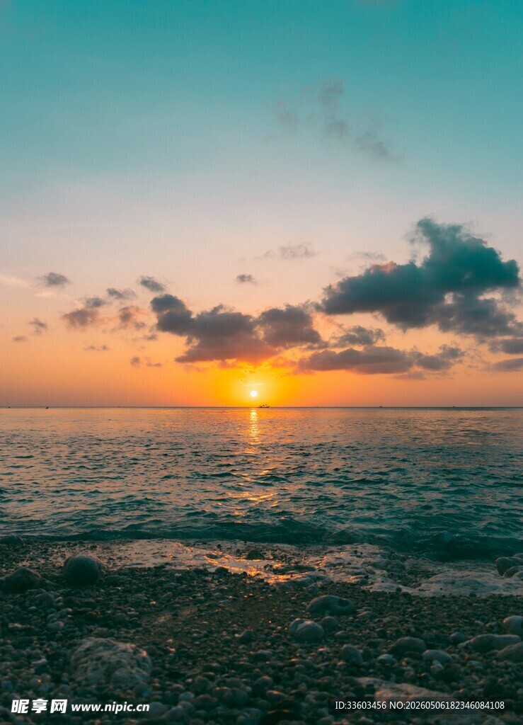 海边日落美景