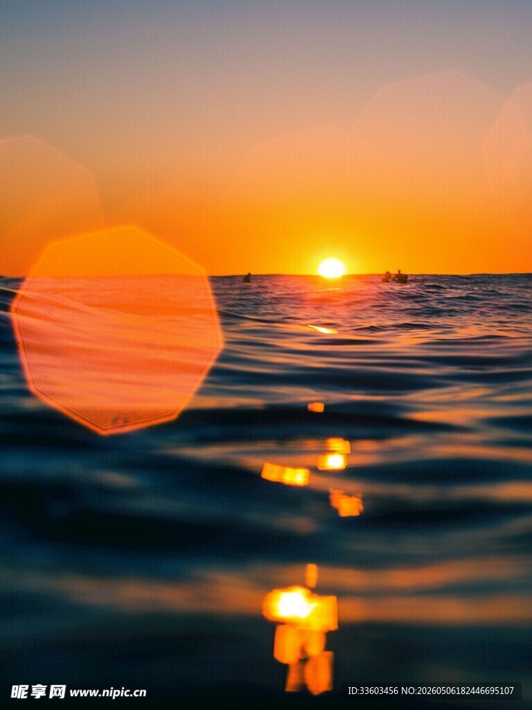 海上日落美景