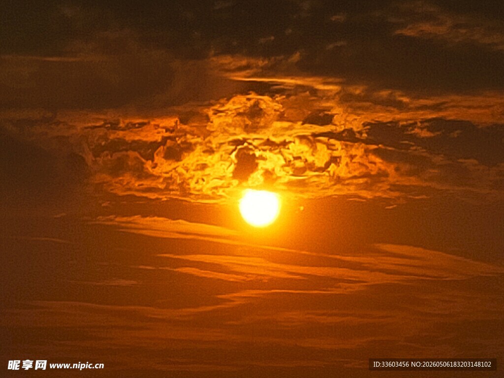 夕阳西下