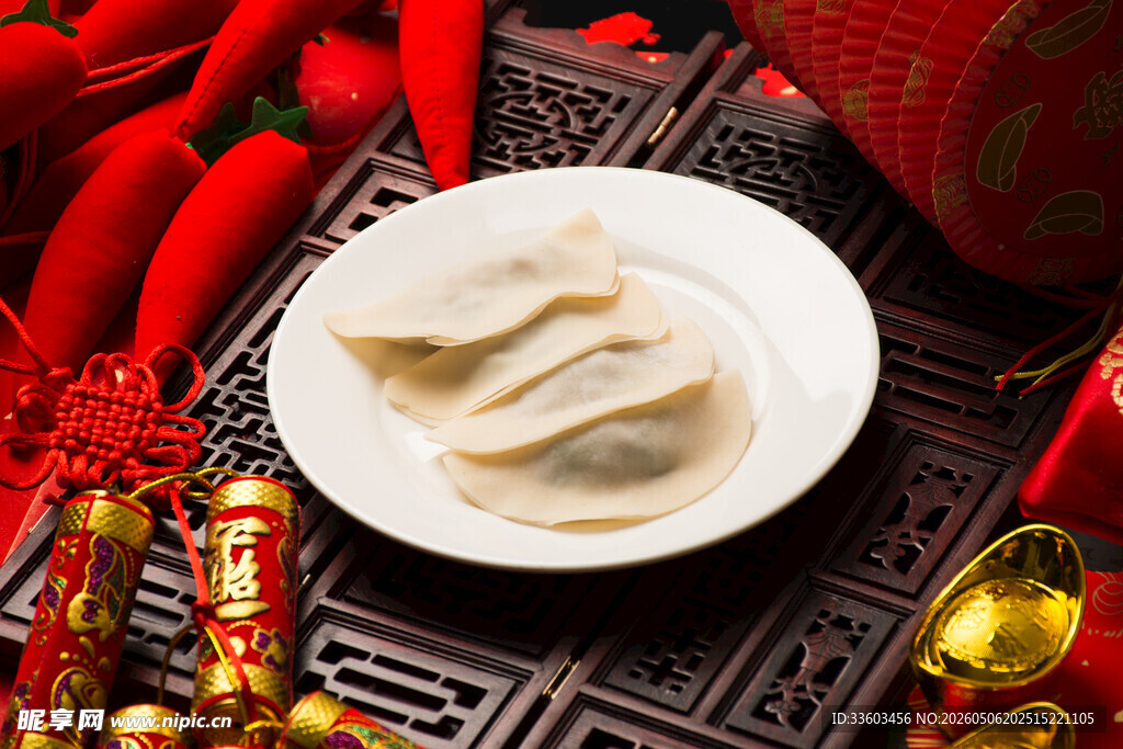 喜庆饺子迎佳节