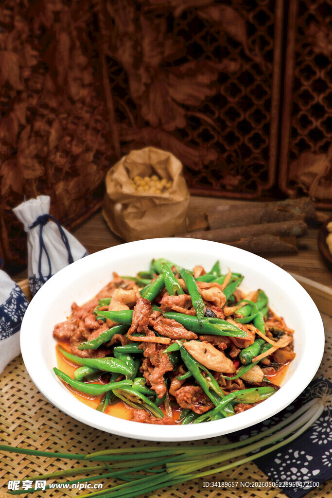 尖椒炒肉
