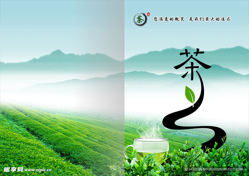 茶叶画册封面