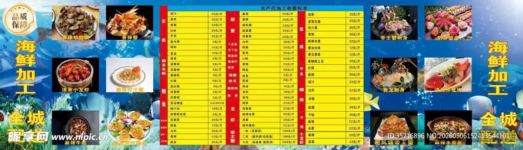 海鲜门头