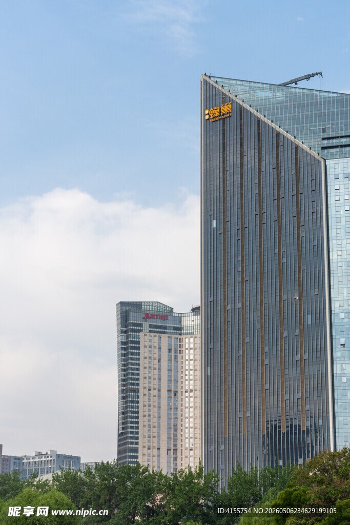 现代都市高楼景观