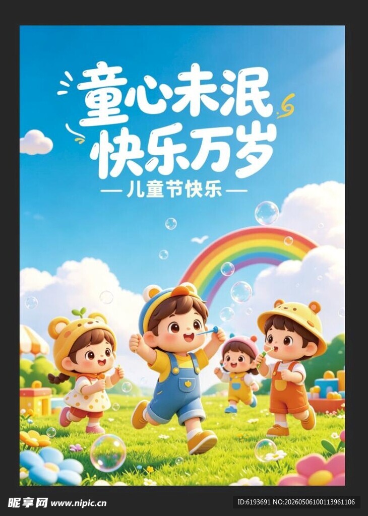 儿童节 童趣欢乐时光 儿童乐园