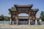 临沂中式古典牌坊建筑景观