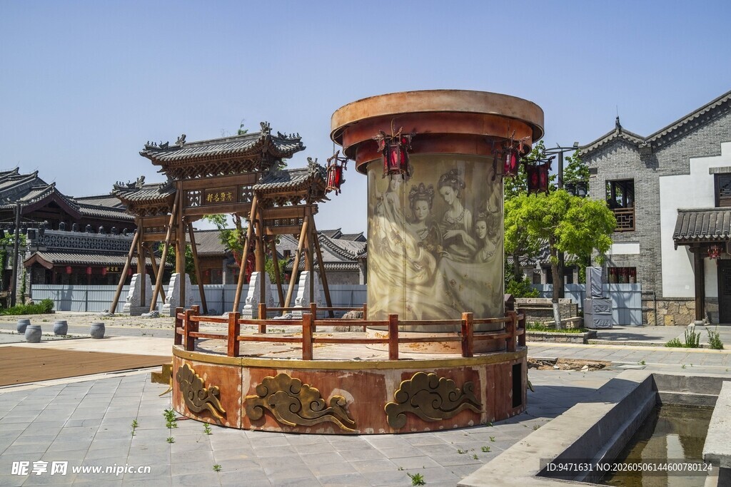 临沂沂州古城景区舞台