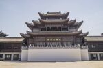 临沂古城中式古建筑楼阁