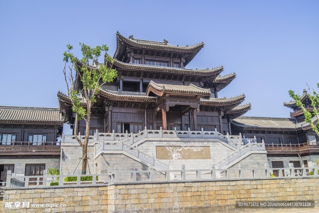 临沂中式古建筑 