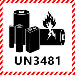 UN3481锂电池危险标识