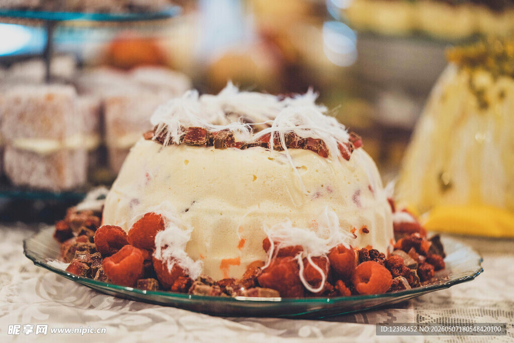 美味草莓奶油蛋糕