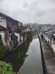 江南水乡古巷小河风景