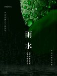雨水海报
