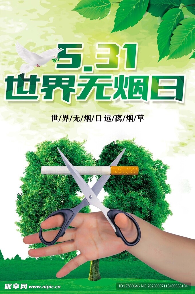 无烟日海报