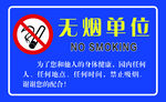 无烟单位标识牌
