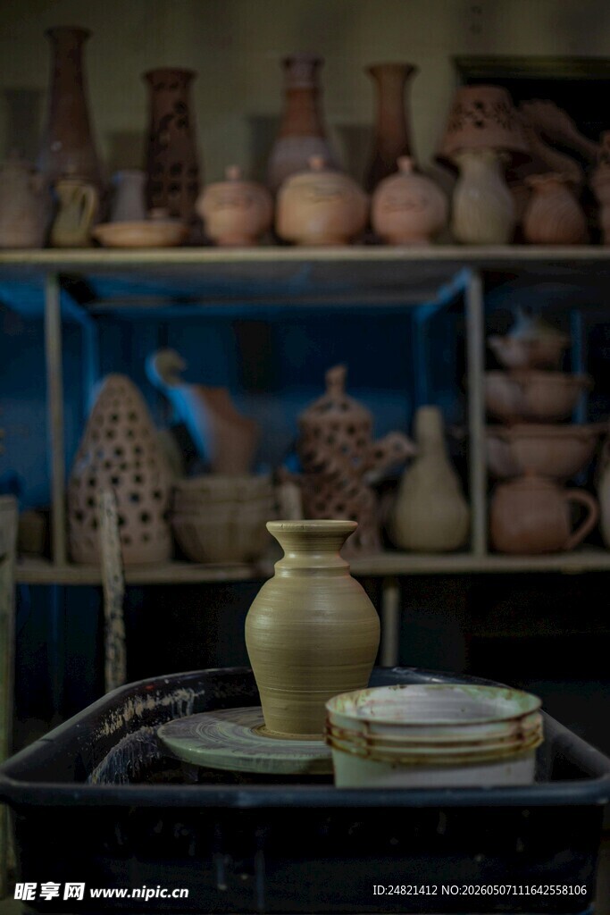 古朴陶艺作品展示