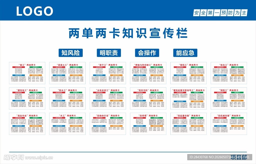 两单两卡知识宣传