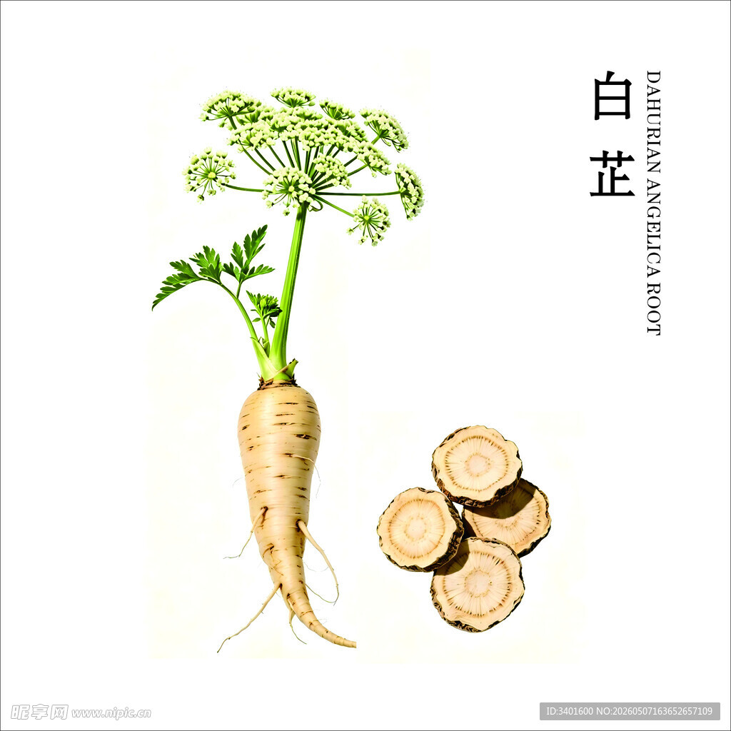 白芷 药材