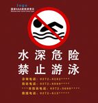 禁止游泳