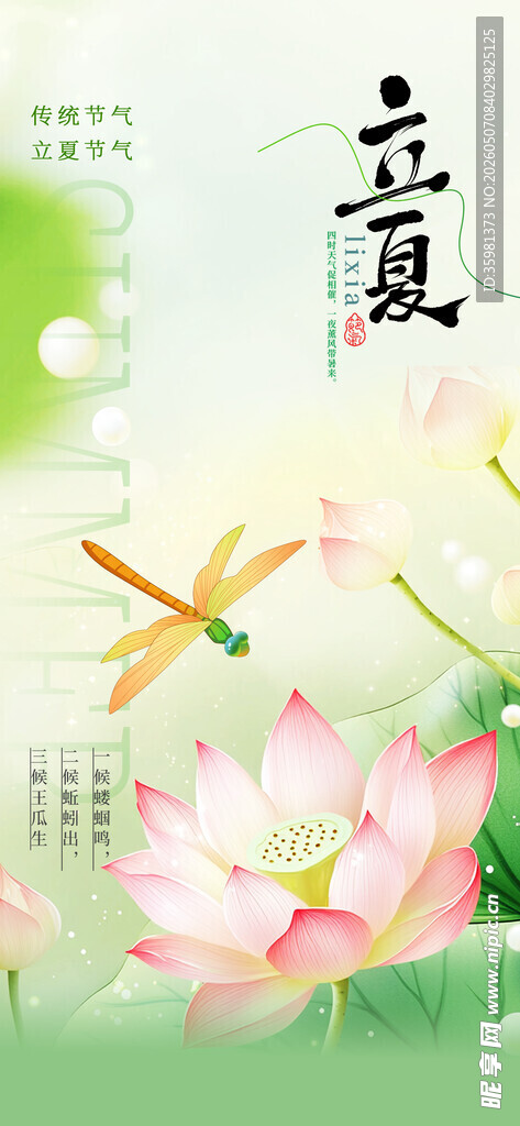 立夏海报