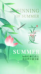立夏海报
