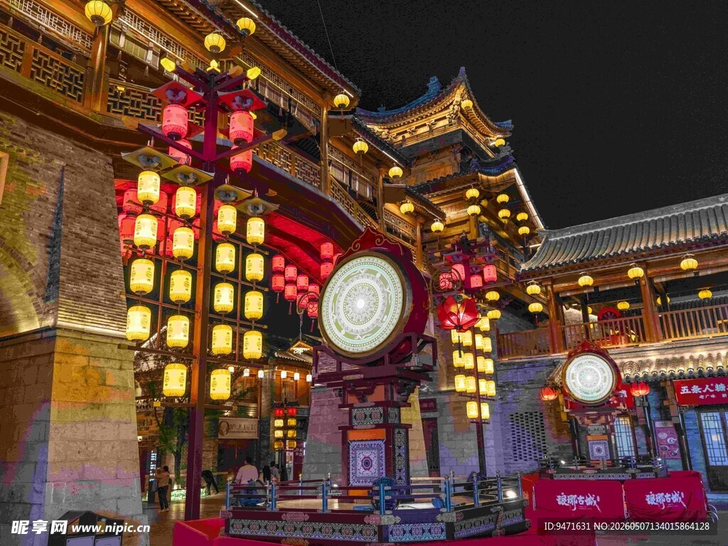 古街夜景 