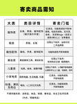 商品须知