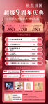 健身周年庆典优惠活动长图
