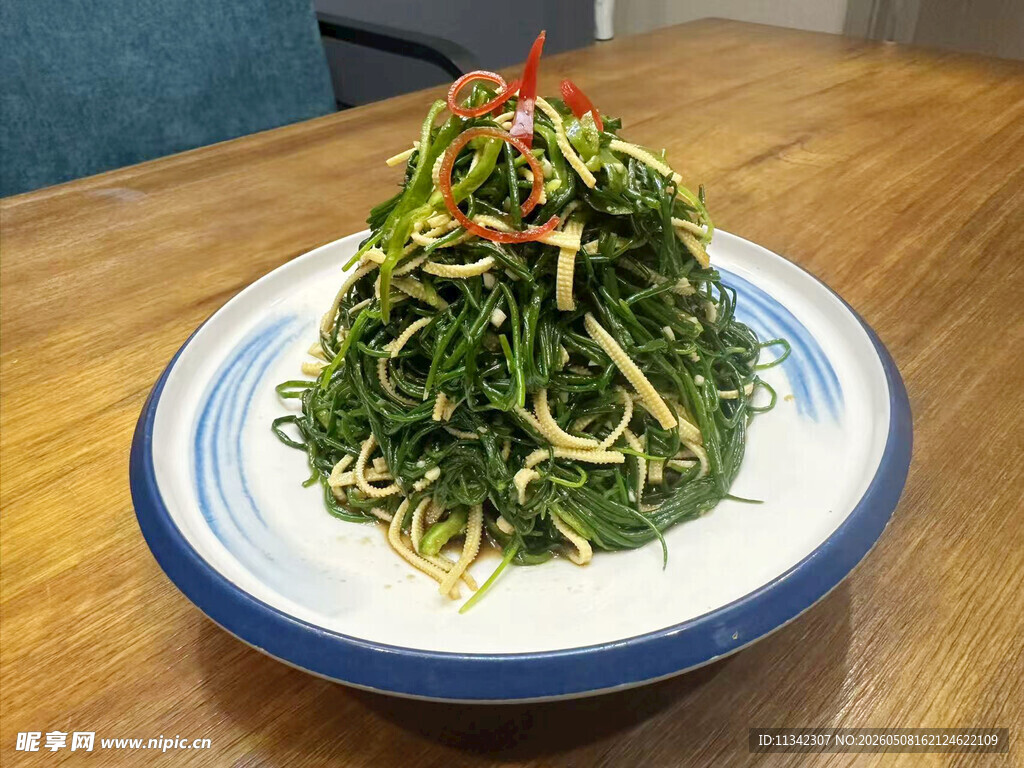 沙葱拌豆皮   拌沙葱