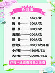 价格表