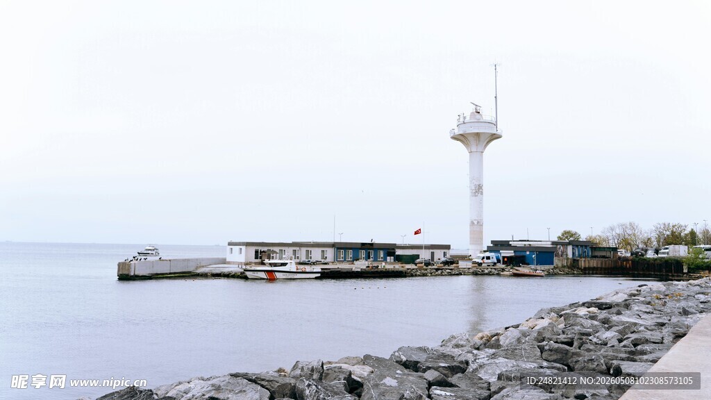海滨码头风景