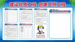 工地五牌一图项目规章制度展板