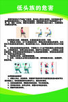 低头族危害科普图