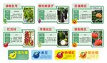 蔬菜种类标识牌
