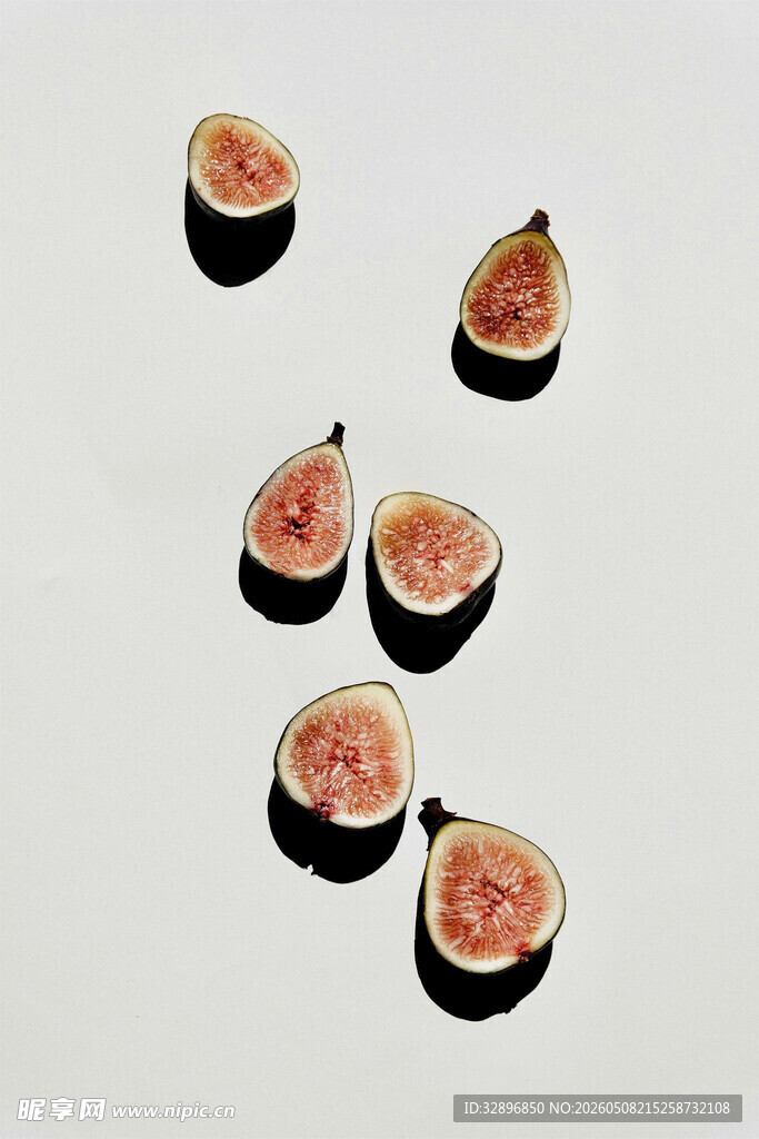 切片无花果摆拍