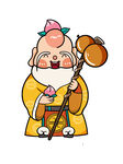 可爱寿星公卡通形象