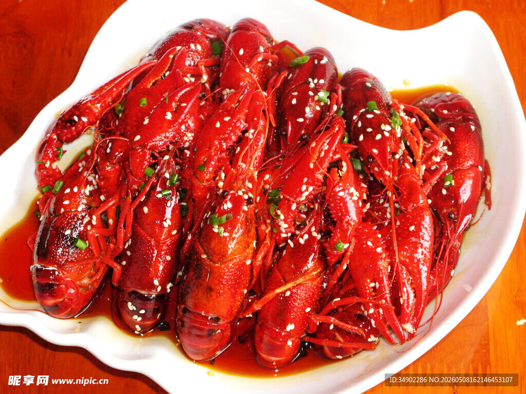 油焖小龙虾