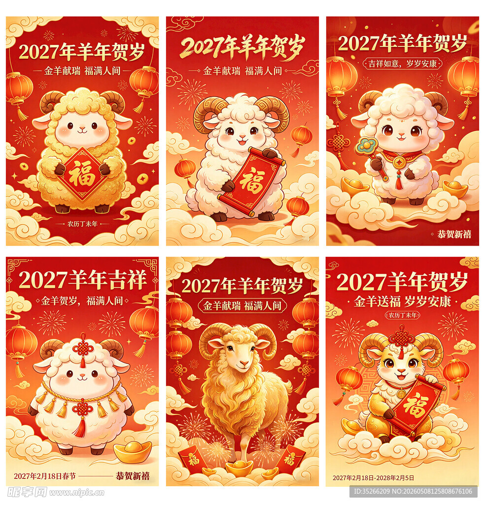 羊年挂画