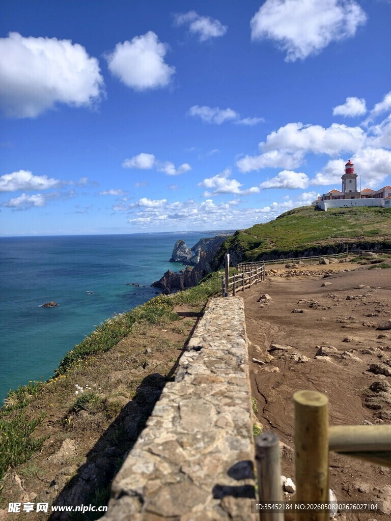 海边石径