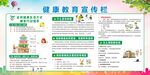 三减三健宣传栏  