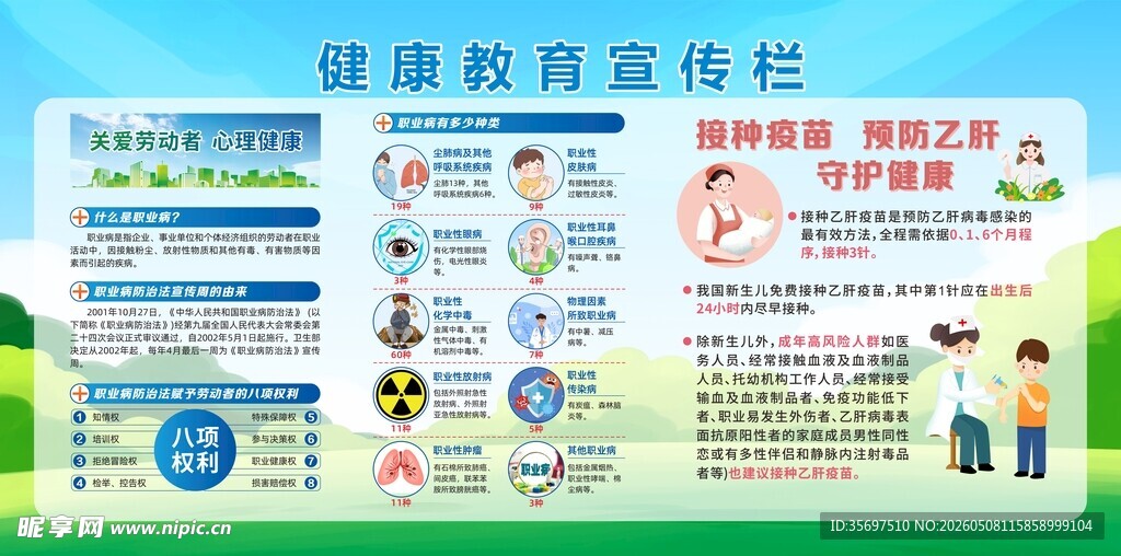 健康教育宣传栏