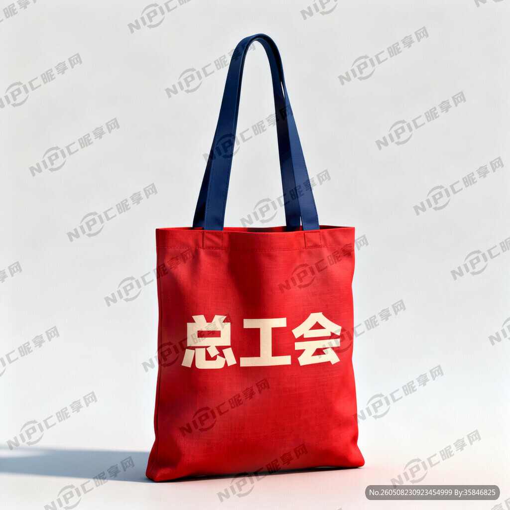 关于总工会的宣传帆布包