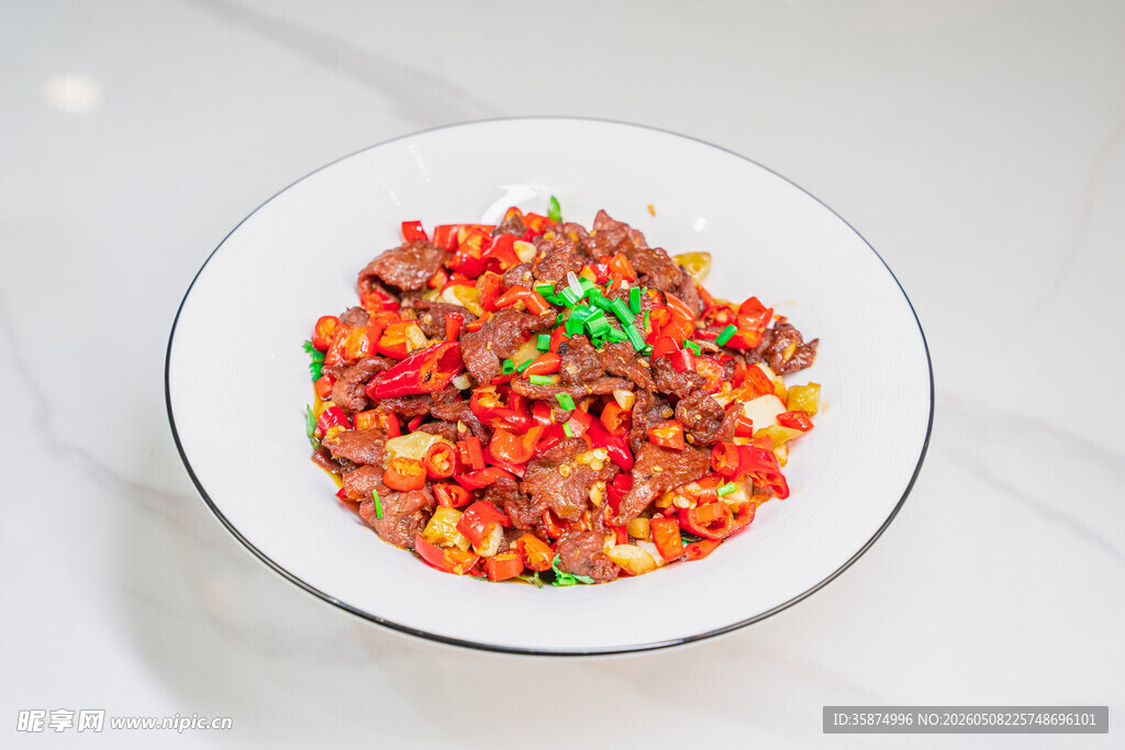 小炒黄牛肉