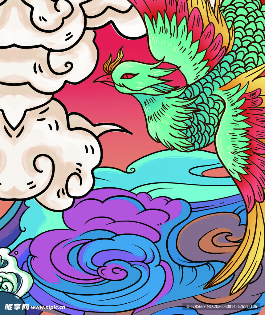 奇幻多彩的神话动物图景