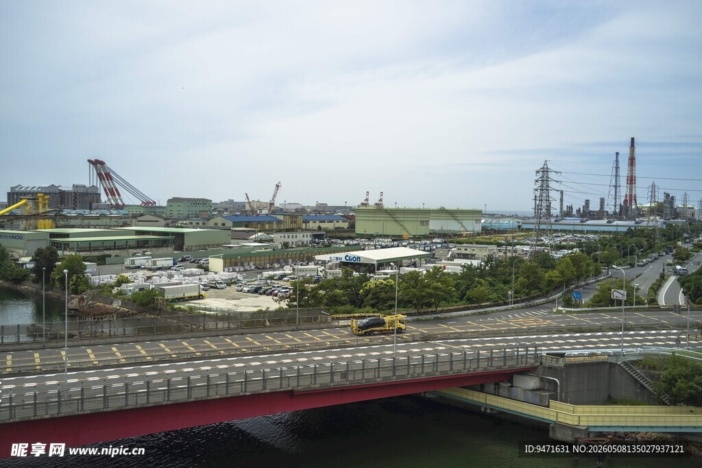 日本工业城市景观 