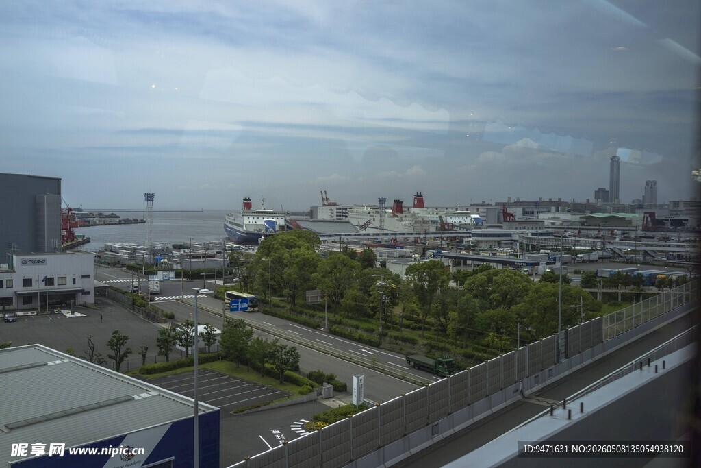 日本城市景象俯瞰图