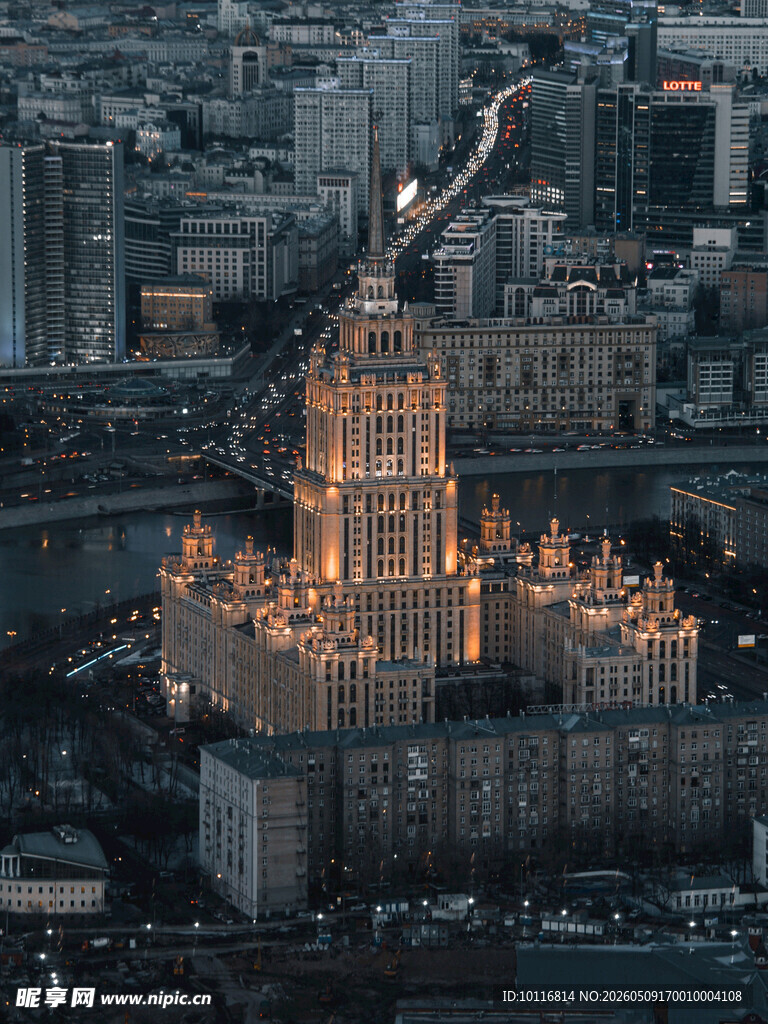 莫斯科夜景
