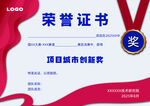 科技创新荣誉证书展示