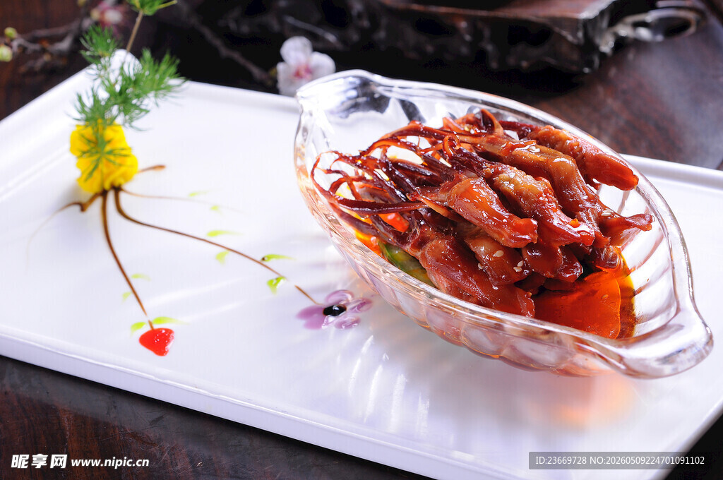  酱鸭舌